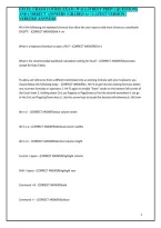 EXCEL CRASH COURSE EXAM &lpar;WALLSTREET PREP&rpar; &vert; QUESTIONS AND CORRECT ANSWERS &vert; GRADED A&plus; &vert; LATEST VERSION &vert; VERIFIED ANSWERS&NewLine;