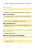 Nats 1745 Exam 1 Review Questions with Correct Answers &lpar;Grade&NewLine;A&plus;&rpar;