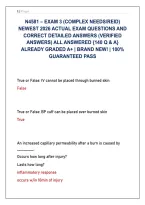 Official N4581 Dr&period; Sherry Reid Complex Healthcare Needs Prep Pack &lpar;2026 Edition&rpar; &ndash; 100&percnt; Verified Answer Key