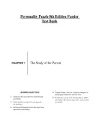 TEST BANK FOR THE PERSONALITY PUZZLE&comma; 8TH EDITION BY DAVID C&period; FUNDER &vert; ALL CHAPTERS &vert; QUESTIONS & 100&percnt; VERIFIED ANSWERS &vert; LATEST UPDATE