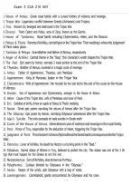 CLA 210 Exam 3 Section 601 2026 &vert; Classical Mythology Exam Review & Study Guide