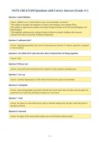 NATS 1565 EXAM Questions with Correct Answers &lpar;Grade A&plus;&rpar;