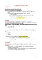 Sociologie Introductie &plus; H1 &vert; Orthopedagogie &vert; Karel de Grote &vert; 2026&sol;27