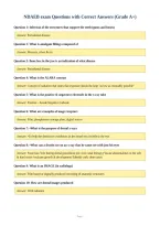 NDAEB exam Questions with Correct Answers &lpar;Grade A&plus;&rpar;