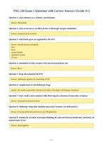 FULL BUNDLE-&semi;&semi;NSG 318  EXAMS WITH CORRECT ANSWERS 