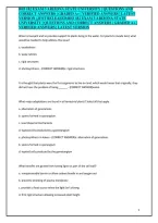 BIO 182 EXAM 3 ARIZONA STATE UNIVERSITY &vert; QUESTIONS AND CORRECT ANSWERS &vert; GRADED A&plus; &vert; VERIFIED ANSWERS &vert; LATEST VERSION &lpar;JUST RELEASED&rpar;BIO 182 EXAM 3 ARIZONA STATE UNIVERSITY &vert; QUESTIONS AND CORRECT ANSWERS &vert; GRADED A&plus; &vert; VERIFIED ANSWERS &vert; LATEST VERSION