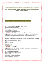 Chps - Certified In Healthcare Privacy And Security &vert; Exam Questions And Correct Answers &vert; Verified Healthcare Privacy And Information Security Latest 2026&sol;2027