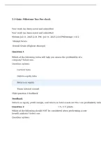 MBA 620 5-3 Quiz&colon; Milestone Two Pre-check &vert; Questions and Answers &vert; 2026&sol;2027 Update  100&percnt; Correct - SNHU&period;