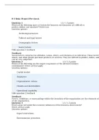 MBA 620 8-3 Quiz&colon; Project Pre-check &vert; Questions and Answers &vert; 2026&sol;27 Update &vert; 100&percnt; Correct - SNHU&period;
