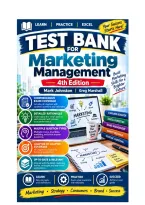 Test Bank for Marketing Management 4th Edition By Mark Johnston Greg Marshall Latest Comprehensive Update&period;pdf&NewLine;&NewLine;