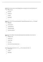 BIOS 242&vert; Quiz 2 &vert; Questions and answers &vert; Updated RATED A&plus; &vert; NEW &vert; 2026&sol;2027&vert; Chamberlain College of Nursing