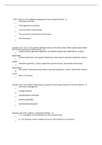 BIOS 242&vert; Quiz 1 &vert; Questions and answers &vert; Updated RATED A&plus; &vert; NEW &vert; 2026&sol;2027&vert; Chamberlain College of Nursing