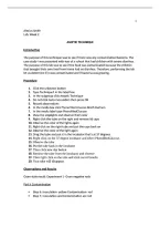 BIOS 242&vert; WEEK 2 Lab Report&vert; Questions and answers &vert; Updated RATED A&plus; &vert; NEW &vert; 2026&sol;2027&vert; Chamberlain College of Nursing