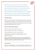 Nightingale College Accuplacer Testbank&sol; Approved Accuplacer Reading Comprehension Testbank &vert;Latest 2026&sol;2027 Practice Questions And A Current Updated Study Guide&vert; Accurate Exam Complete Real Questions And Correct Detailed Answers With Rationales &lpar;100&percnt; Co