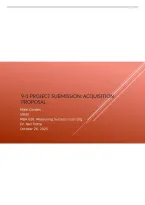 MBA 620 Bundle with complete solutions&period;