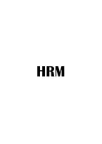 HRM Samenvatting &vert; via Ralf Caers boek &vert; 2026&sol;27