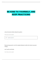 Sncoa Advanced Course 2-20 Critical Thinking Questions With 100&percnt; Correct Answers&NewLine;&NewLine;