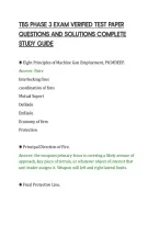 Tbs Phase 3 Exam Verified Test Paper&NewLine;Questions And Solutions Complete&NewLine;Study Guide&NewLine;