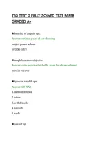 Tbs Test 5 Fully Solved Test Paper&NewLine;Graded A&plus;