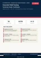ACI Concrete Field-Testing Technician Grade I Certification Exam 2026&sol;2027 &ndash; Questions and Answers &vert; 100&percnt; Verified &vert; Detailed Rationales &ndash; Pass Guaranteed &ndash; A&plus; Graded