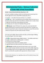 NFHS Basketball Rules &vert; National Federation &NewLine;of State High School Associations 