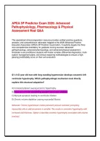 This specialized clinical preparation resource provides verified practice questions&comma; answers&comma; and comprehensive rationales mapped to the 2026 Advanced Practice Education Associates &lpar;APEA&rpar; 3P Predictor Examination&period; It explicitly targets the three core comp