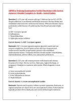 ABFM In-Training Examination Verified Questions with Correct Answers &vert; Detailed Complete A&plus; Guide &ndash; Latest Update&NewLine;
