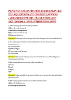 Pennsylvania Occupational Health Nurse Exam Questions and Correct Answers 2026 &ndash; COHN&sol;COHN-S Practice Test&comma; Rationales & Certification Prep
