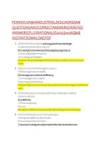 Pennsylvania Occupational Health Nurse Exam Questions and Correct Answers 2026 &ndash; COHN&sol;COHN-S Practice Test&comma; Rationales & Certification Prep