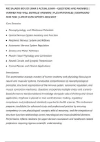 Rio Salado Bio 201 Exam 3 Actual Exam &ndash; Questions And Answers &vert;&NewLine;Verified And Well Detailed Answers &vert; Plus Rationales &vert; Download&NewLine;And Pass &vert; Latest Exam Update 2026&sol;2027