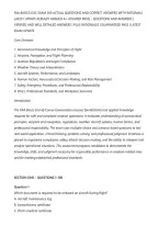 Faa Basics Eoc Exam 200 Actual Questions And Correct Answers With Rationale&NewLine;Latest Update Already Graded A&plus; Assured Pass&rsqb; &ndash; Questions And Answers &vert;&NewLine;Verified And Well Detailed Answers &vert; Plus Rationales &vert; Guaranteed Pass &vert; Latest&NewLine;Exam Update