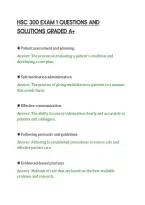Hsc 300 Exam 1 Questions And&NewLine;Solutions Graded A&plus;