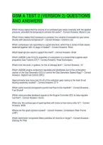 Gsm A Test 2 &lpar;Version 2&rpar; Questions And Answers