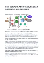 Gsm Network Architecture Exam Questions And Answers