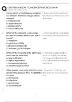 Certified Surgical Technologist &lpar;CST&rpar; Practice Exam &num;1