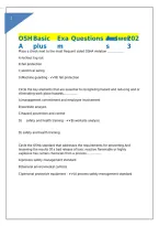 OSHA Basic plus Exam Questions and Answers &period;2023&period;