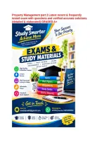 Property Management part 2 Latest recent & frequently tested exam with questions and verified accurate solutions &lpar;detailed & elaborated&rpar; GRADED A&plus;&period;