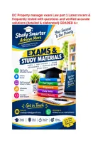 DC Property manager exam Law part 1 Latest recent & frequently tested with questions and verified accurate solutions &lpar;detailed & elaborated&rpar; GRADED A&plus;&period;