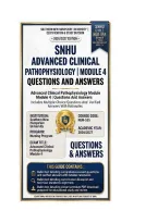 NUR 555 MODULE 4 Advanced Clinical Pathophysiology Questions And  Answers 2026&sol;2027 SNHU