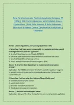 New York Commercial Pesticide Applicator Category 7A &NewLine;&lbrack;2026&rsqb; &vert; 200 Practice Questions with Detailed Answer &NewLine;Explanations &vert; Bold Italic Answers & Italic Rationales &vert; &NewLine;Structural & Rodent Control Certification Study Guide &vert; &NewLine;rationales