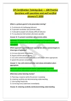 CPI Certification Training Quiz &mdash; 100 Practice&NewLine;Questions with questions and well verified&NewLine;answers&excl;&excl;&excl; 2026