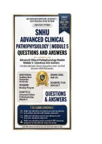 NUR 555 MODULE 5 Advanced Clinical Pathophysiology 2026&sol;2027 Questions And Answers SNHU