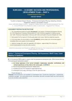 NURS 6003 Academic Success and Professional Development Plan &ndash; Part 4 Comprehensive Practice 2026&sol;2027 Edition