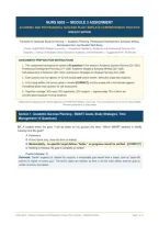 NURS 6003 Module 3 Assignment &ndash; Academic and Professional Success Plan Template Comprehensive Practice 2026&sol;2027 Edition
