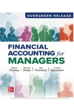 Solution Manual for Financial Accounting for Managers 2024 Release by Wayne Thomas&comma; Michael Drake&comma; Jake Thornock&comma; David Spiceland & Mark W&period; Nelson &vert; ISBN 9781266848957