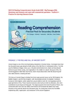HESI A2 Reading Comprehension Study Guide 2026 for nursing students preparing for HESI A2 entrance exam
