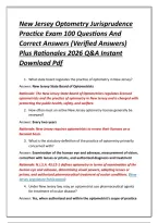 A 10 Exam Optometry Jurisprudence Practice Bundle&comma; designed for optometry 