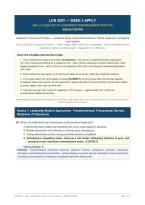 LDR 320T Week 4 Apply &ndash; ABA & A Clean Cut of Leadership Comprehensive Practice 2026&sol;2027 Edition
