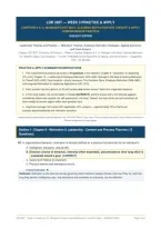 LDR 320T Week 3 Practice & Apply &ndash; Chapters 9 & 13&comma; Manager's Hot Seat&comma; Clearing Motivation for Takeoff Comprehensive Practice 2026&sol;2027 Edition