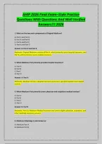 AHIP 2026 Final Exam&ndash;Style Practice&NewLine;Questions With Questions And Well Verified&NewLine;Answers&excl;&excl;&excl; 2026